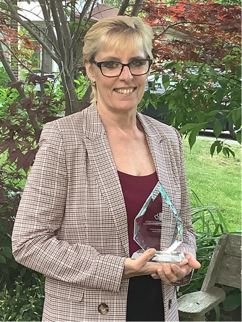 Presidents award – Cindy